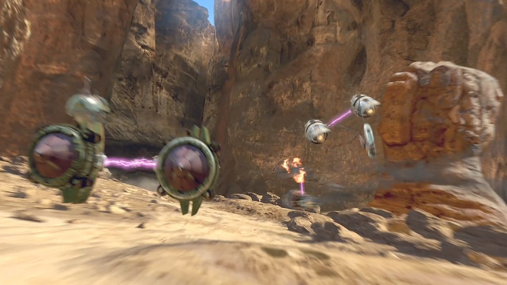 Pod Race Illustration
